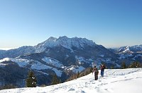 Salita da Zambla al Rif. Capanna 2000 e verso cima Arera (7 dic. 08)  - FOTOGALLERY